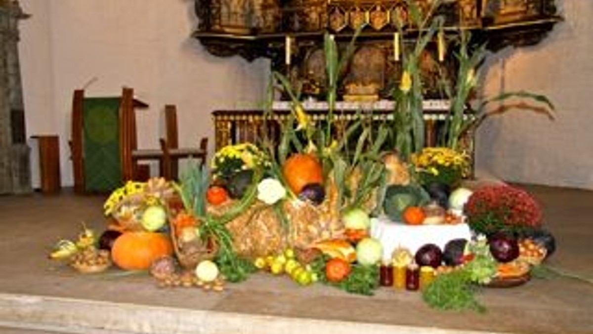 Erntedank-Gottesdienst in der St. Marien-Kirche