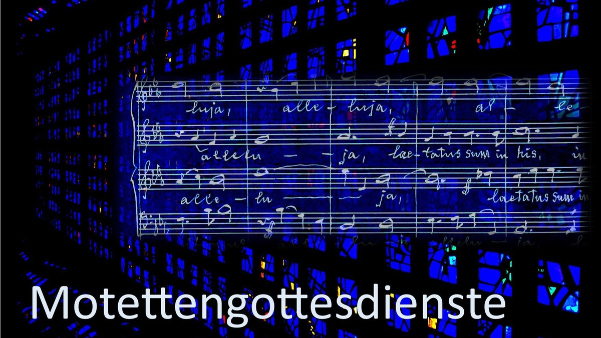 Motettengottesdienst zur Verabschiedung von Helmut Hoeft und Wolfgang Seifen