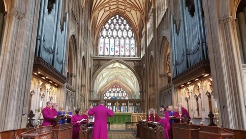 Choral Evensong - in church and being live streamed