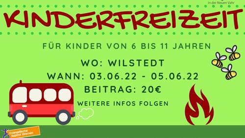 Kinderfreizeit in Wilstedt