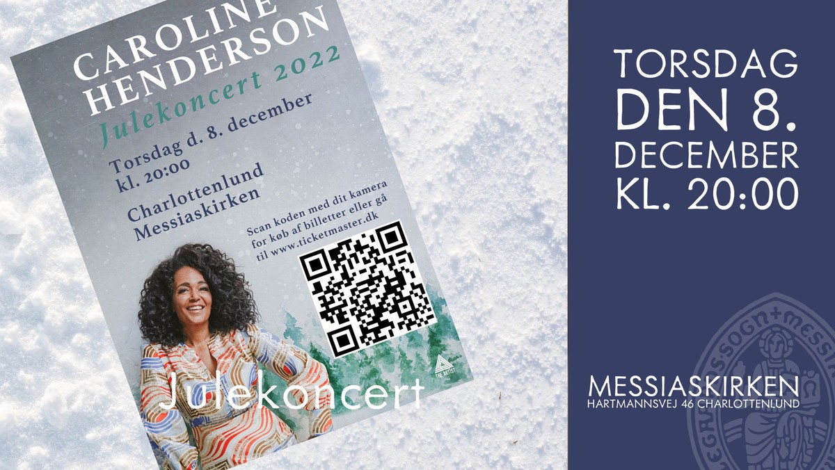 Julekoncert med Caroline Henderson