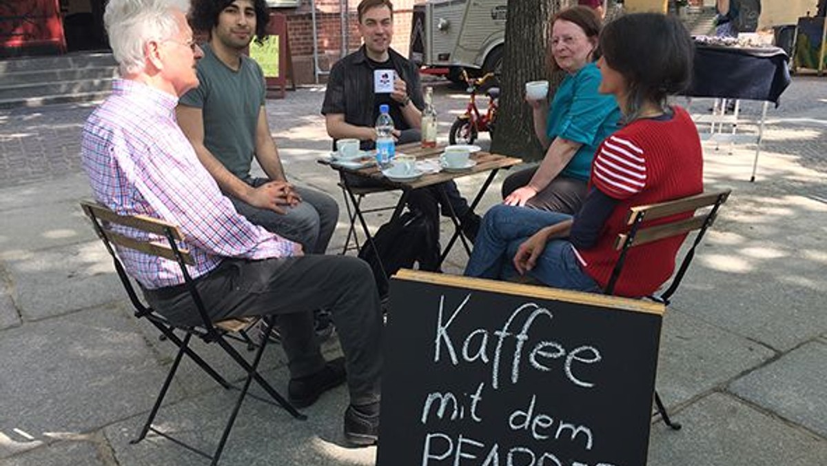 Kaffee mit dem Pfarrer