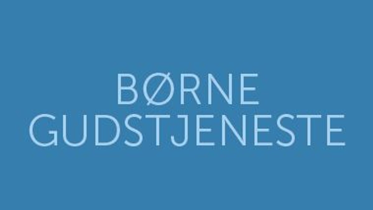 Børnegudstjeneste om høsten