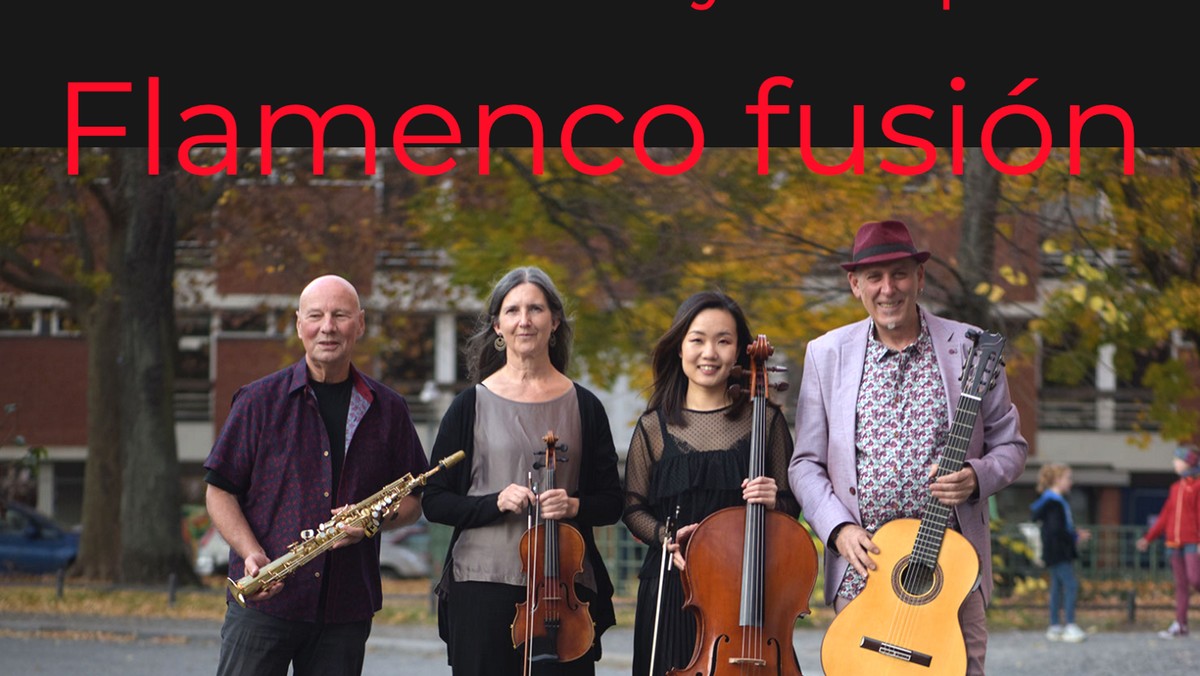 Flamenco fusión - Konzert für Flamenco-Gitarre, Gesang, Saxophon, Cello, Violine & Bass