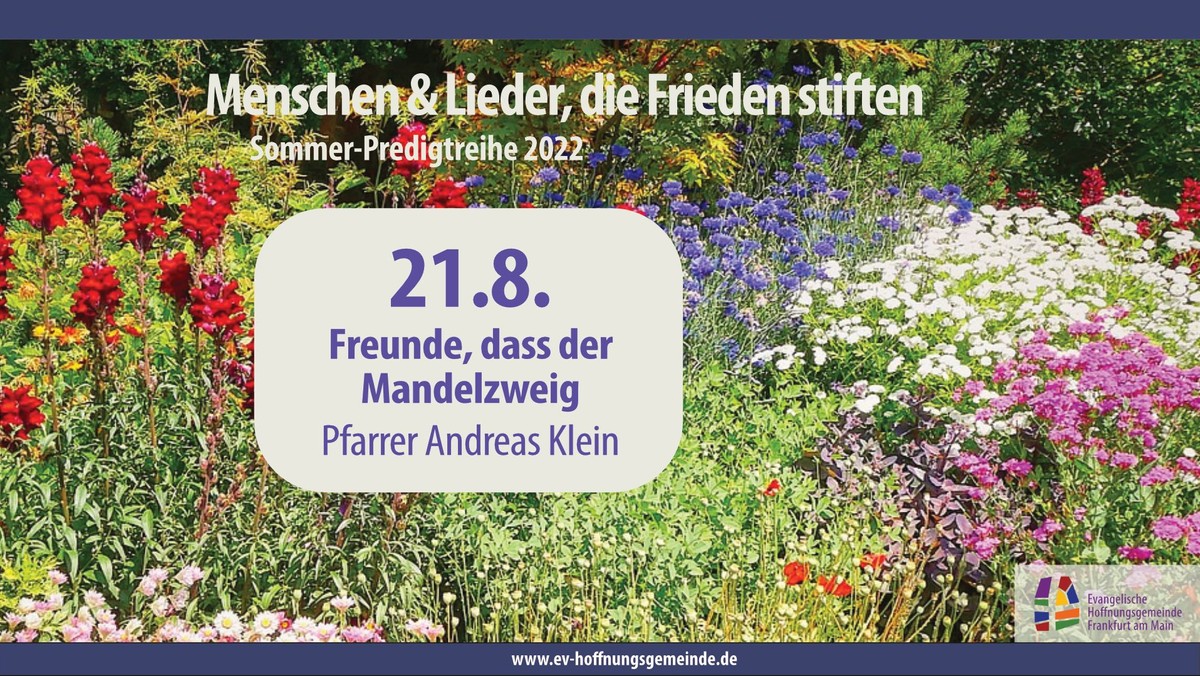 Gottesdienst zur Sommerreihe