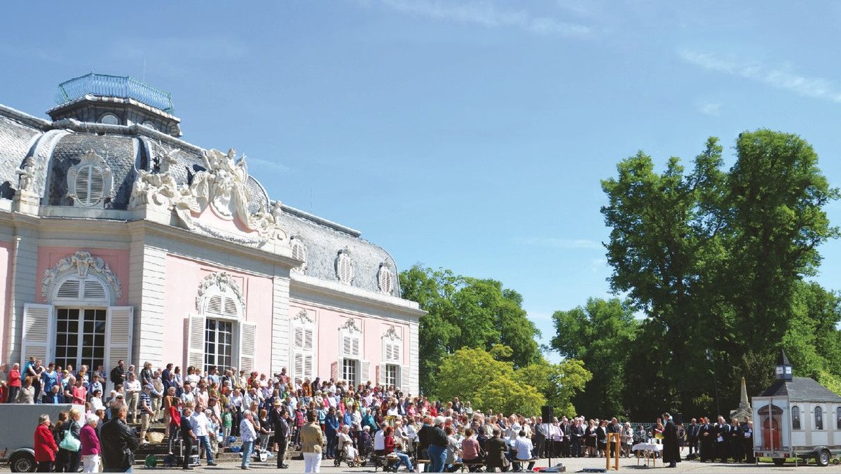 Christi Himmelfahrt - Gottesdienst hinter dem Benrather Schloss