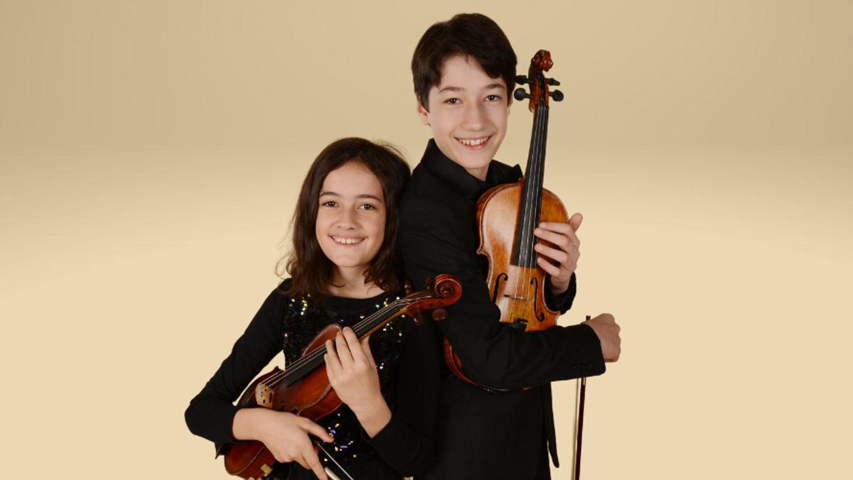 "Potpourri der Melodien" - Konzert für zwei Violinen und Klavier