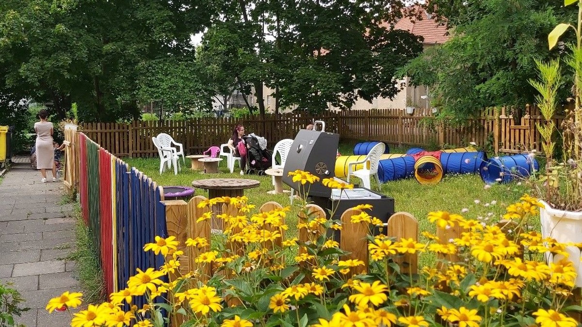 Familiennachmittag mit Grillen
