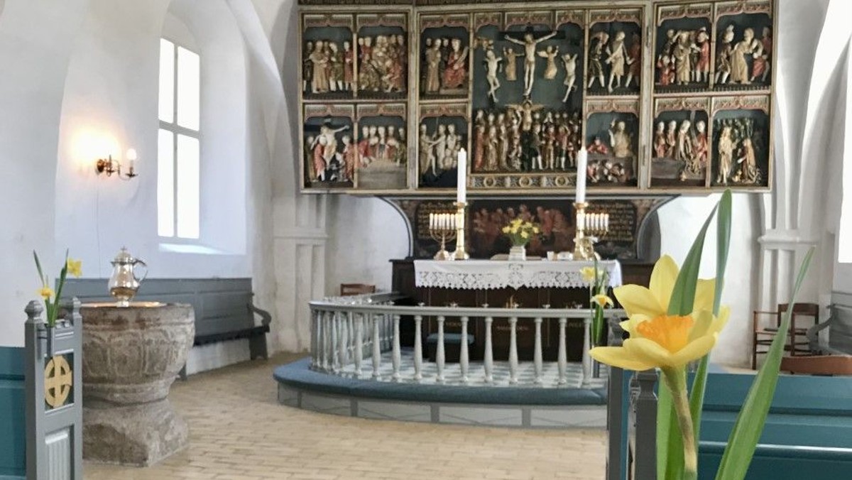 Andagt med klavermusik og sang