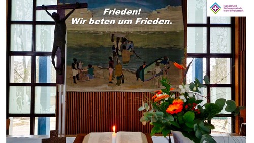 Friedensgebet in der Martin-Luther-King-Kirche