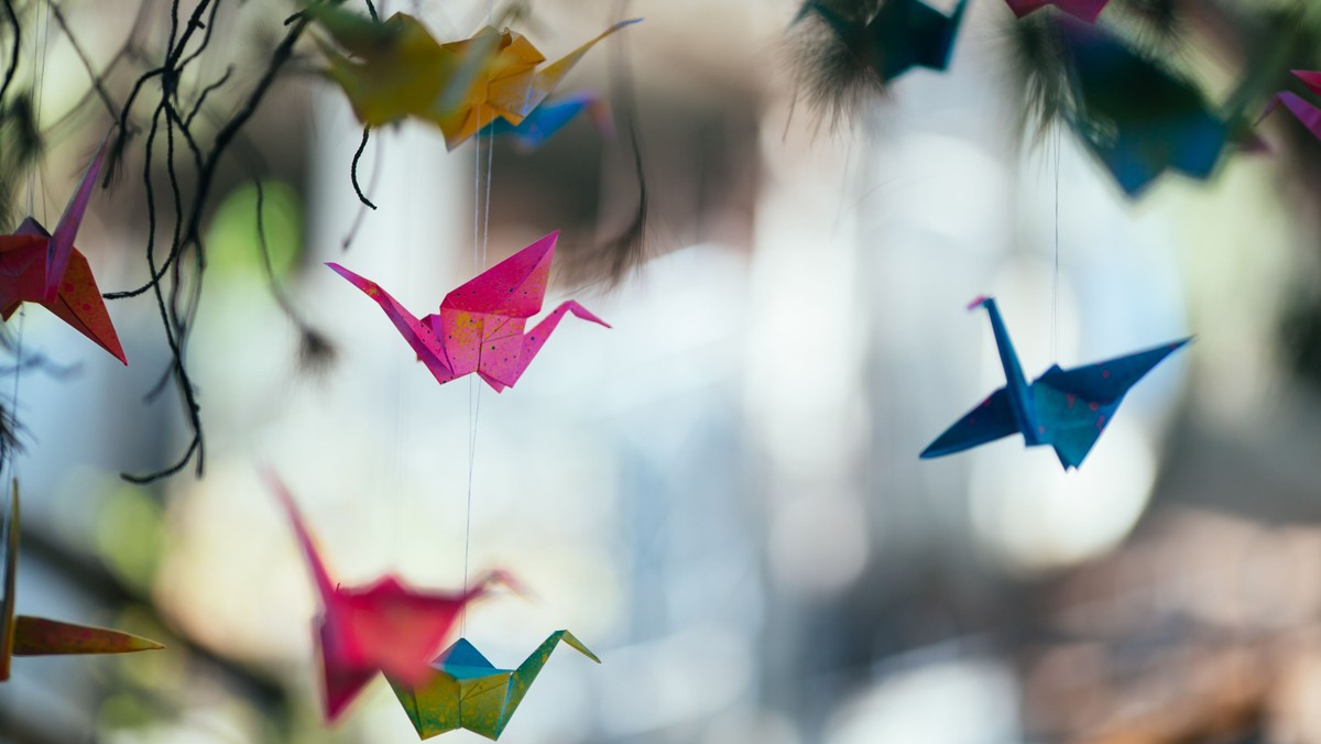Origami - 1000 traner for fred