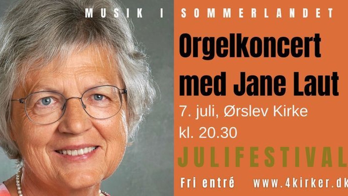 JULI FESTIVAL - Aftenkoncert ved Jane Laut