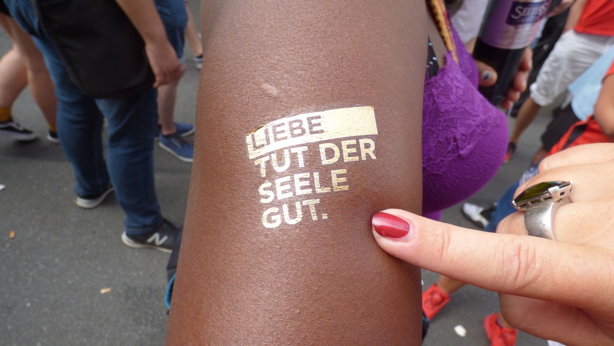 Evangelische Kirche auf dem Motzstraßenfest