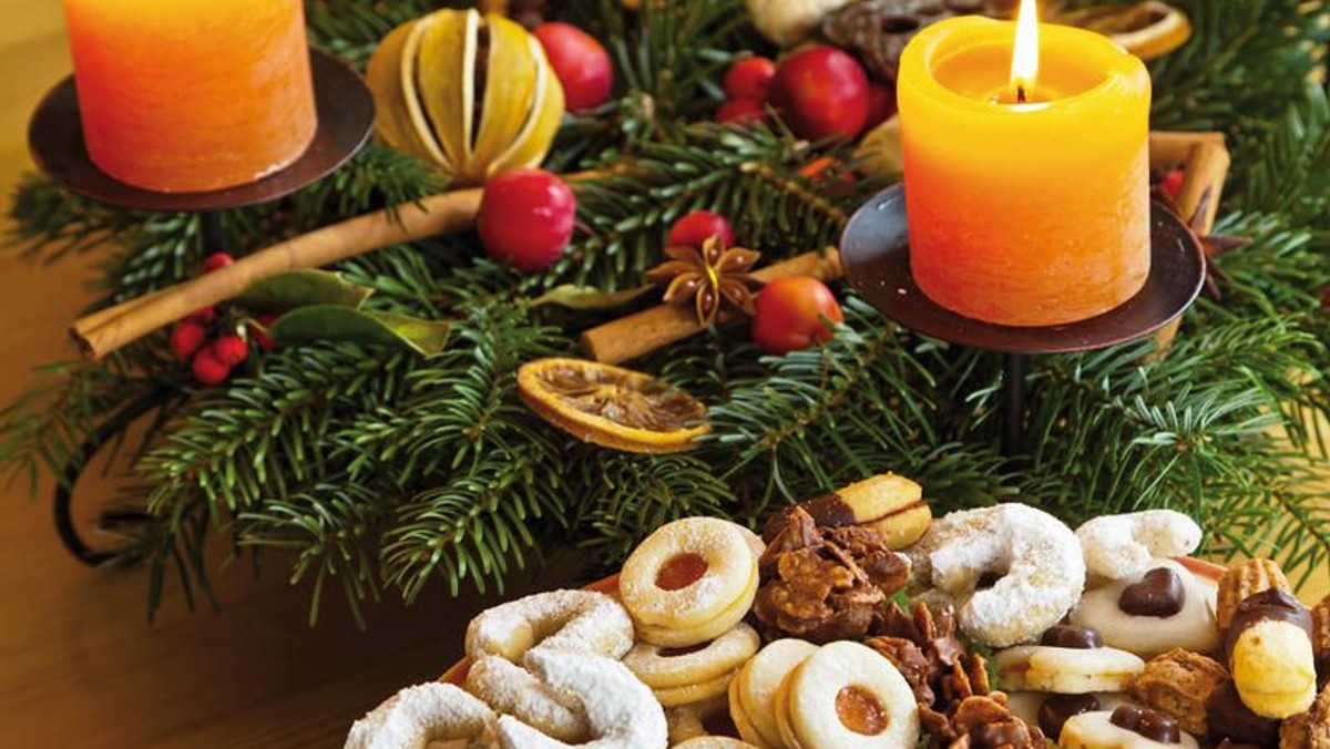 Adventskranzbinden für Groß und Klein