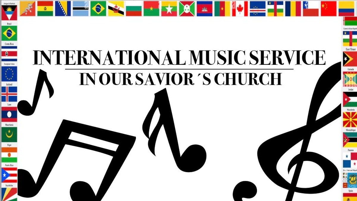 International musikgudstjeneste /International music service v/ Marlene Lindsten