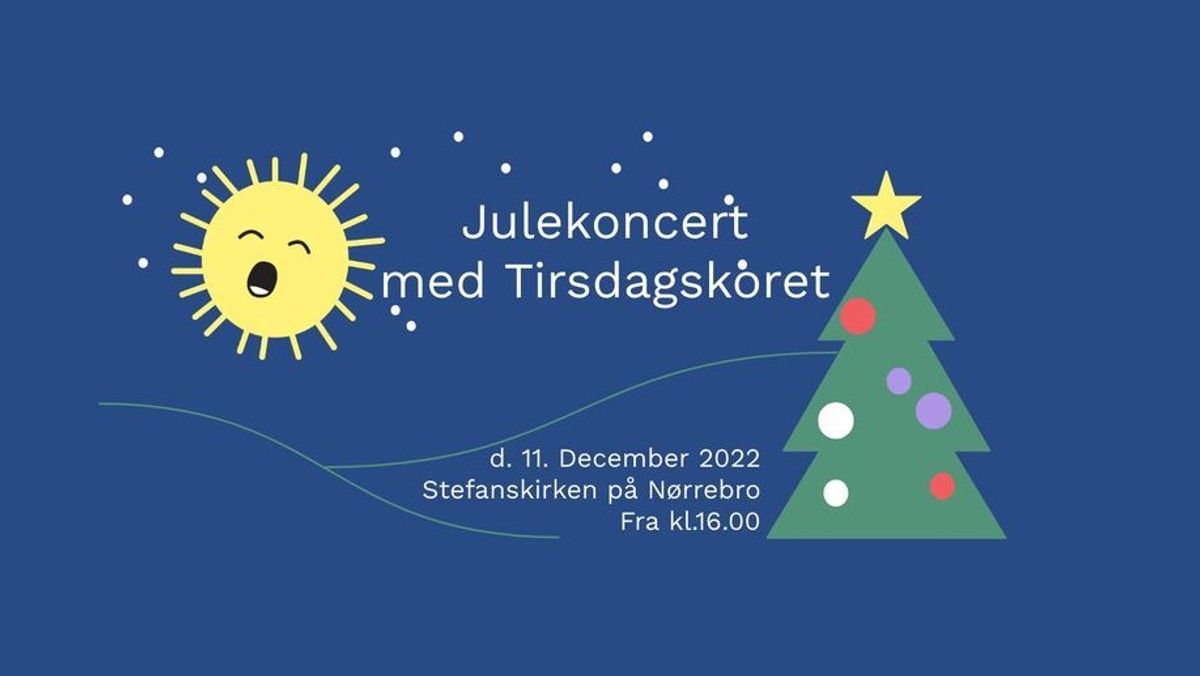 Tirsdagskorets julekoncert