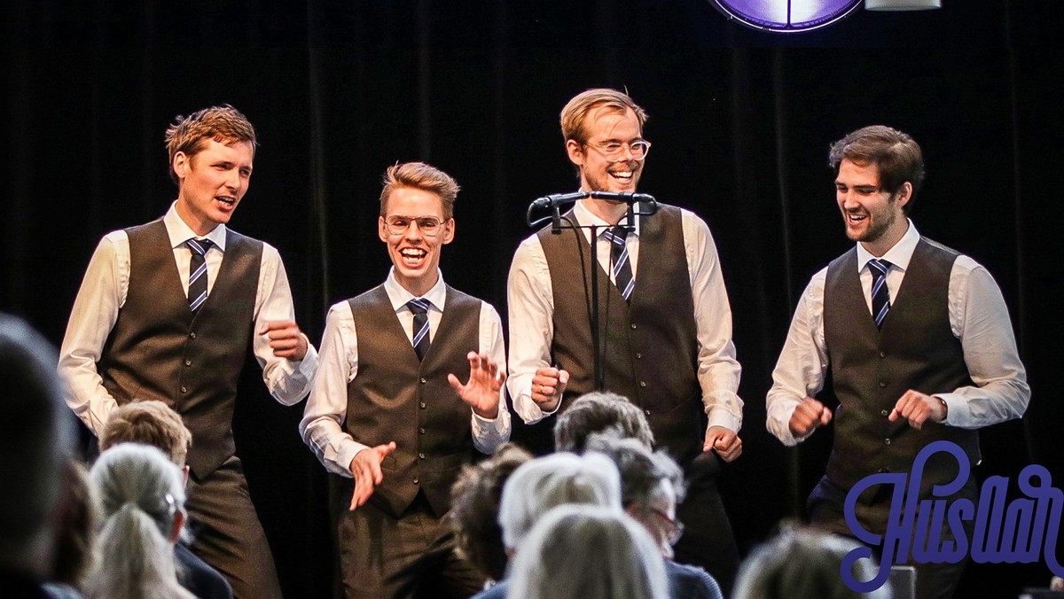 Koncert med barbershopkvartetten HusAar