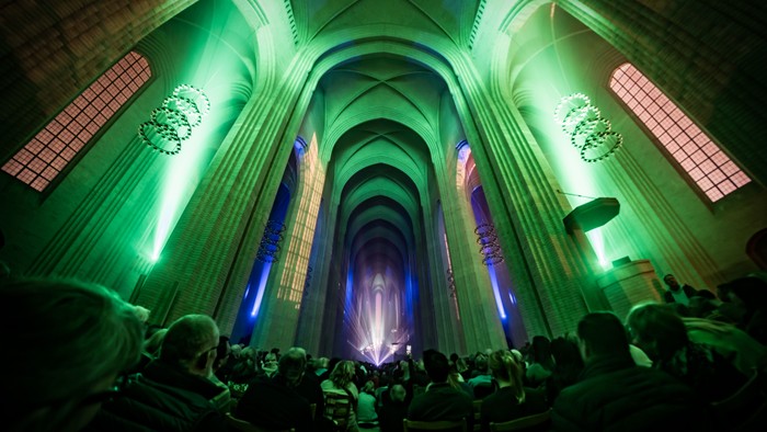 Lyskoncert Grundtvigs Kirke