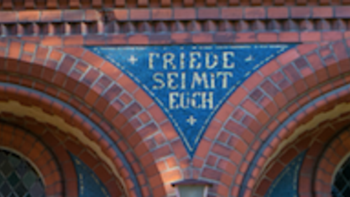 Musikalische Abendandacht: "Friede sei mit euch!"