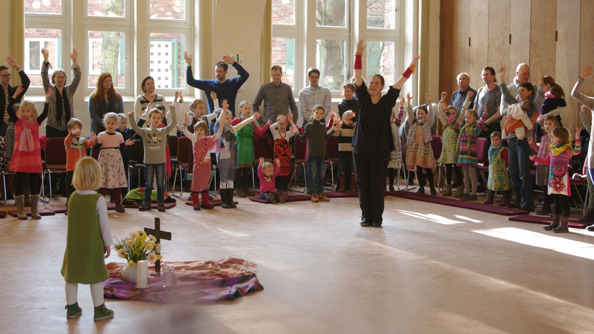 Spatzen der Singschule Frohnau singen mit Gästen