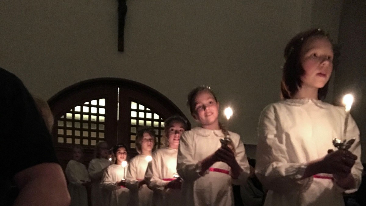 Lucia med korskolen