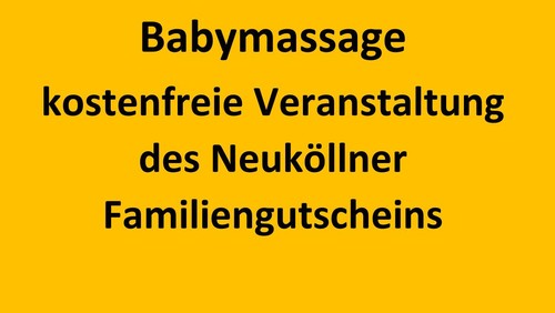 Babymassage