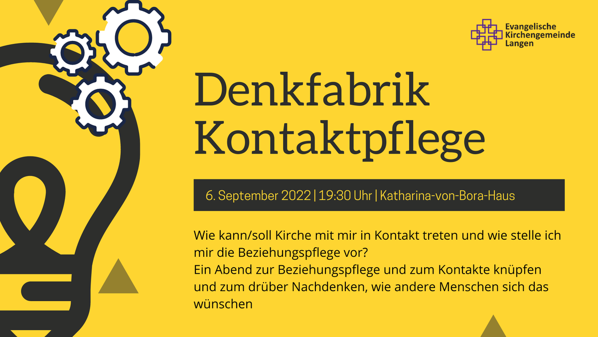 Denkfabrik Kontaktpflege