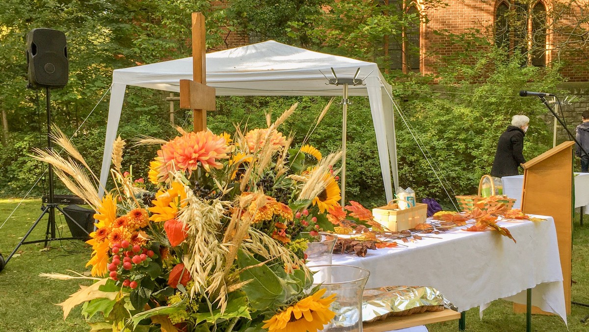 Familiengottesdienst zum Erntedankfest in Waidmannslust