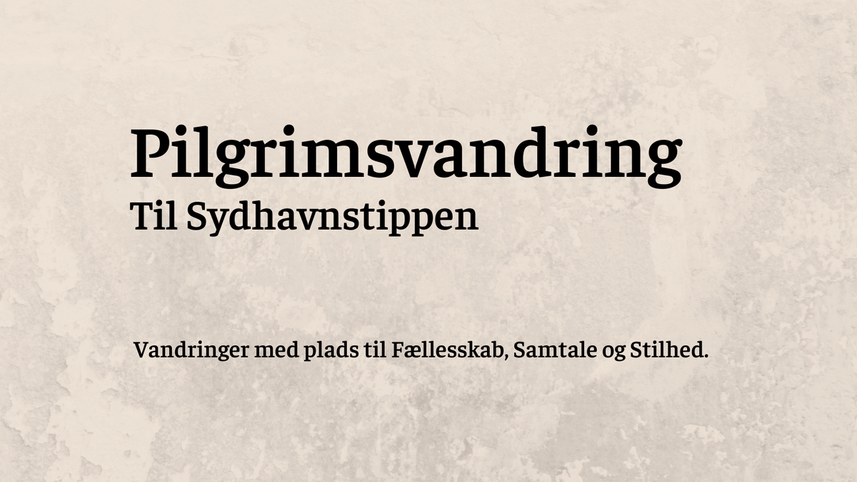 Pilgrimsvandring med Valby Pilgrimsgruppe