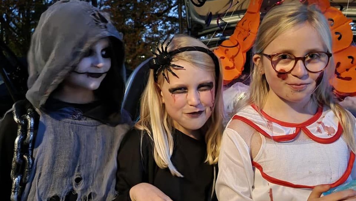 Halloween gys med juniorkoret i Torpen Kapel