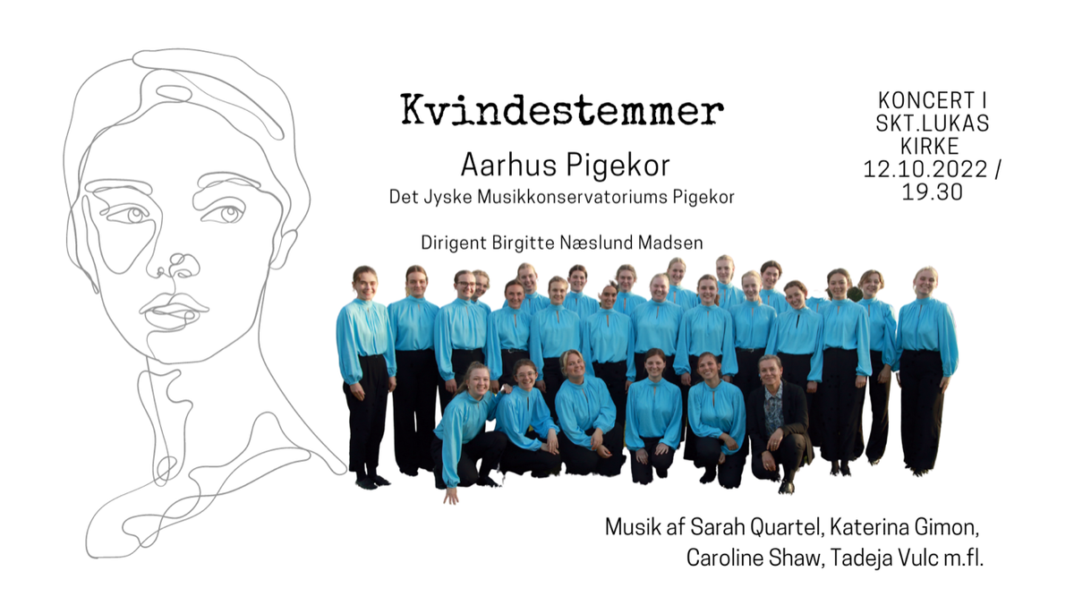 Kvindestemmer - koncert med Aarhus Pigekor