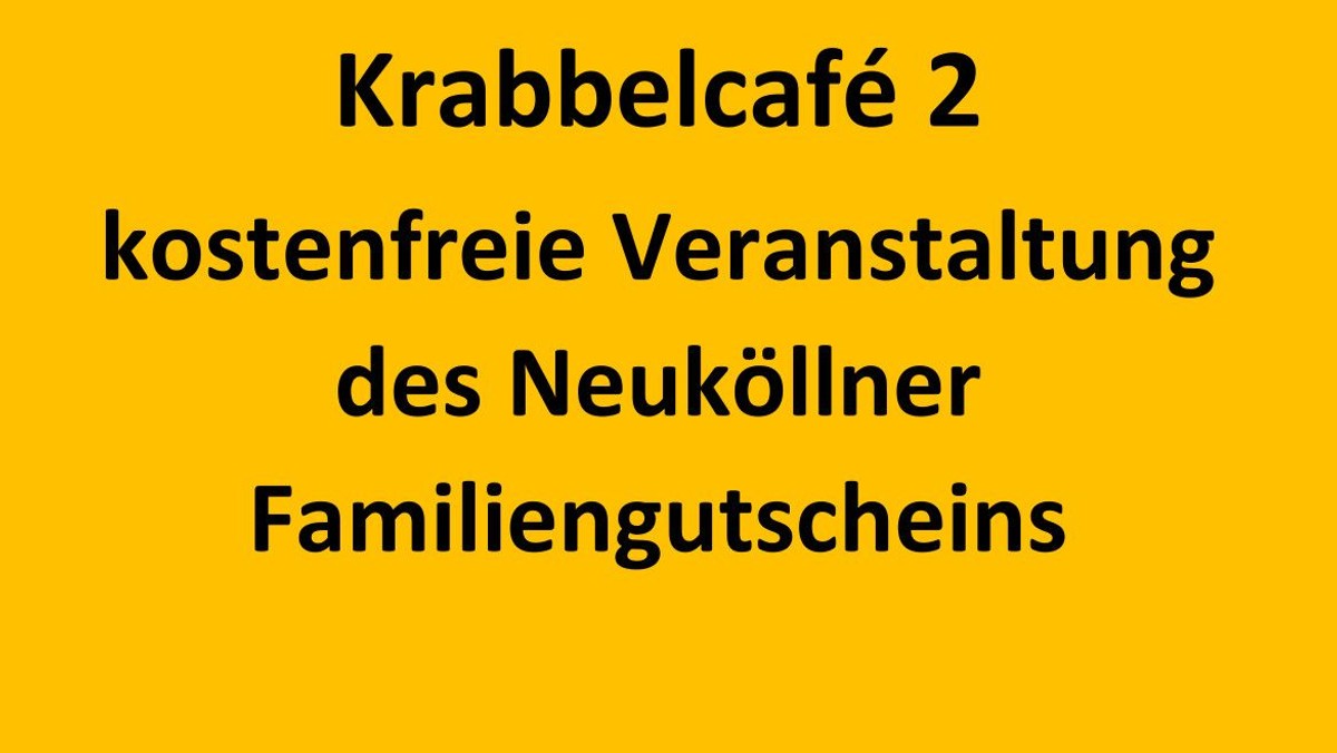 Krabbelcafé Gruppe II