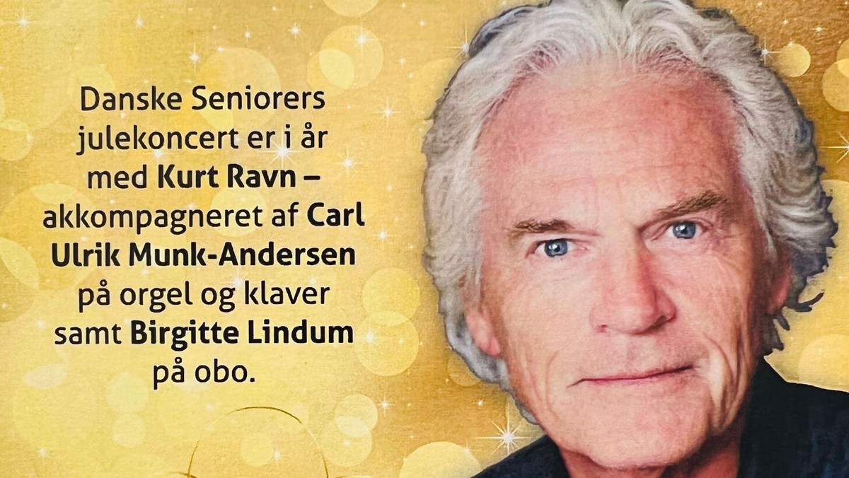 Danske Seniorers julekoncert med Kurt Ravn