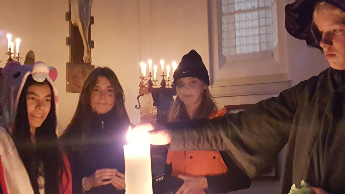 Halloween i Ny Vor Frue kirke