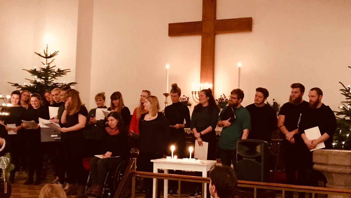 koncert med LU-koret