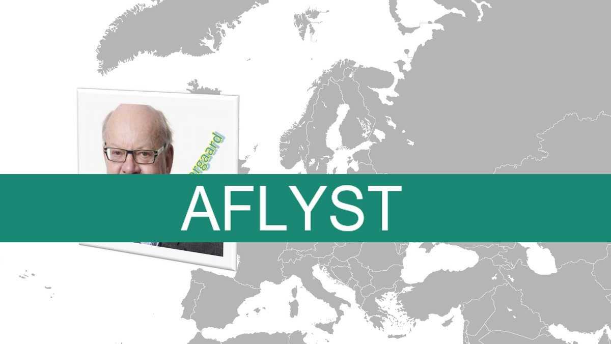 AFLYST Højskoleformiddag om Europa efter Ukraine?