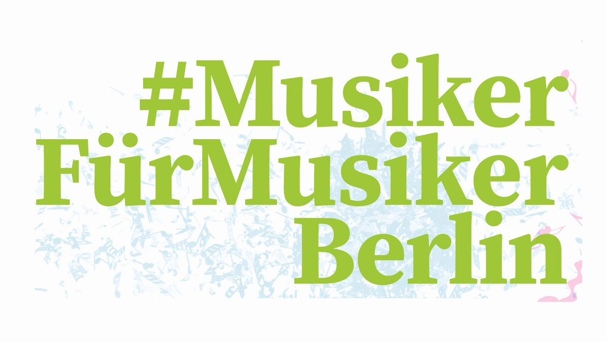 Duo-Konzert der Kampagne #MusikerFürMusikerBerlin