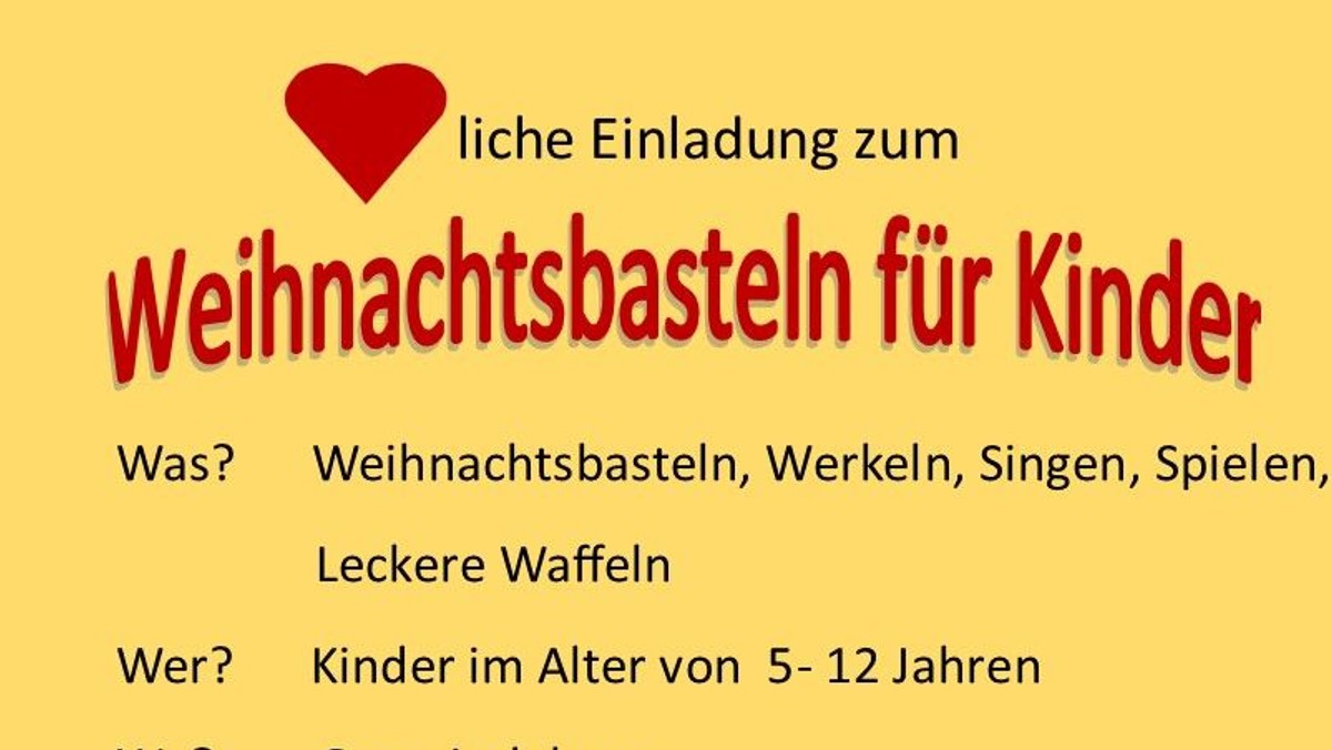 Weihnachtsbasteln