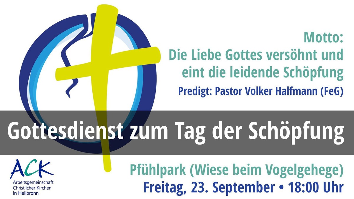 Gottesdienst zum Tag der Schöpfung