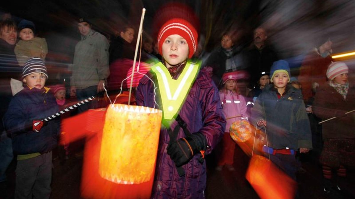 Laternenfest des Kindergartens