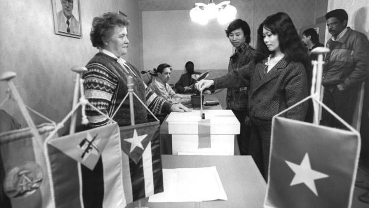 Ehemalige Vertragsarbeitende erinnern an die Friedliche Revolution 1989