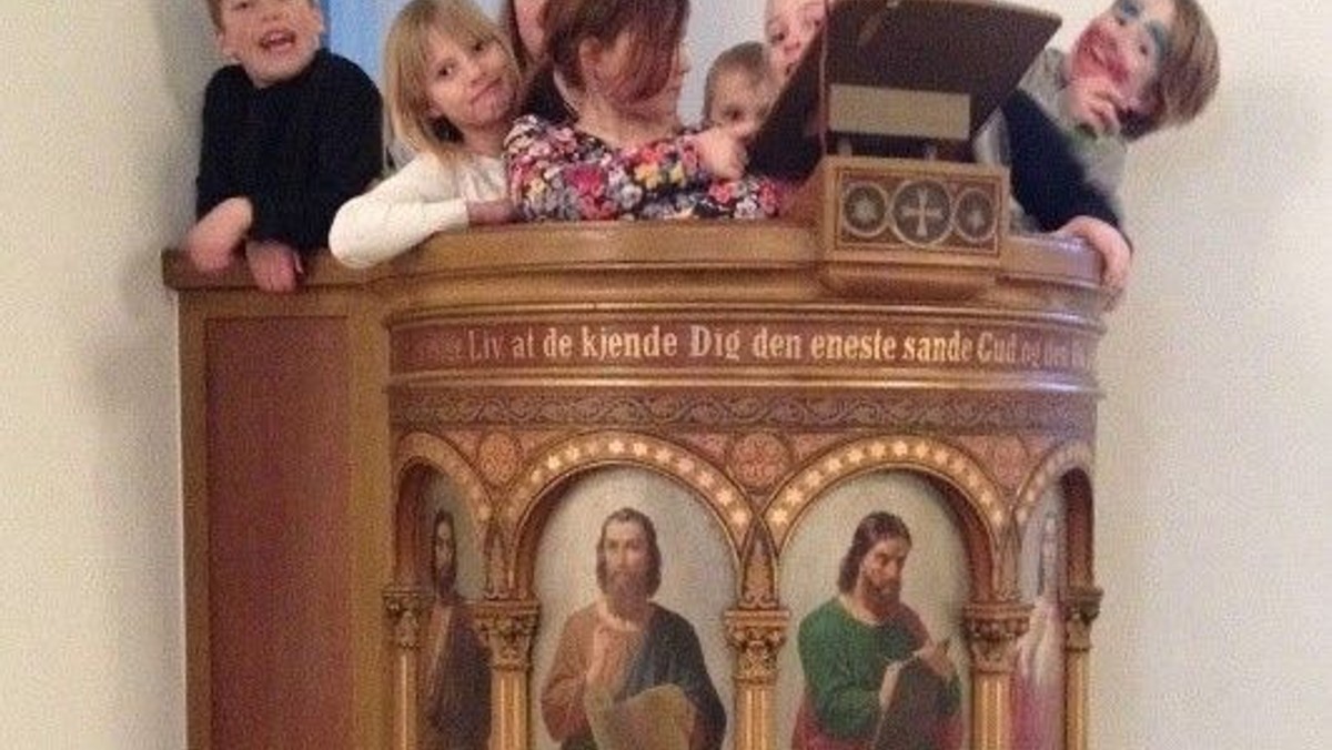 Minikonfirmandundervisning i Humlebæk Kirke