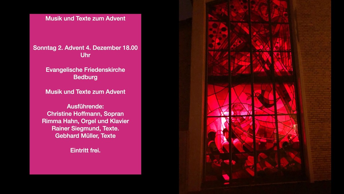 Musik und Texte zum Advent