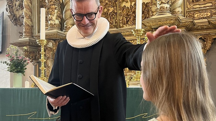 Konfirmation i Sankt Olai Kirke