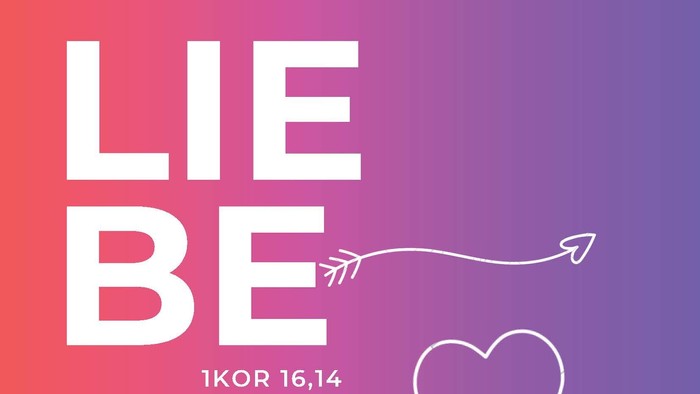 Poster für ein ökumenisches Gottesdienst-Event am 31.12.2023 in St. Michael, thematisiert Liebe und Gemeinschaft.