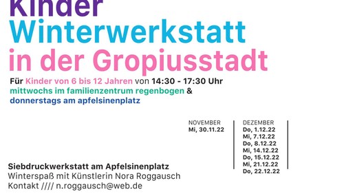Kinder Winterwerkstatt