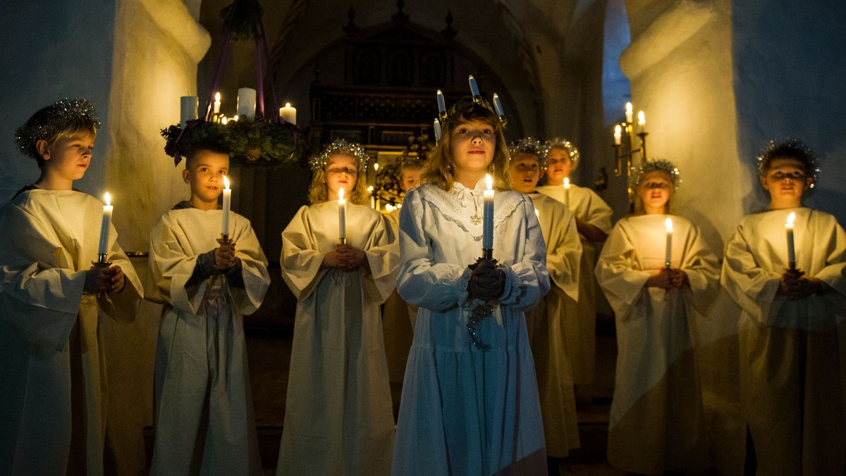 Lucia i Køng Kirke