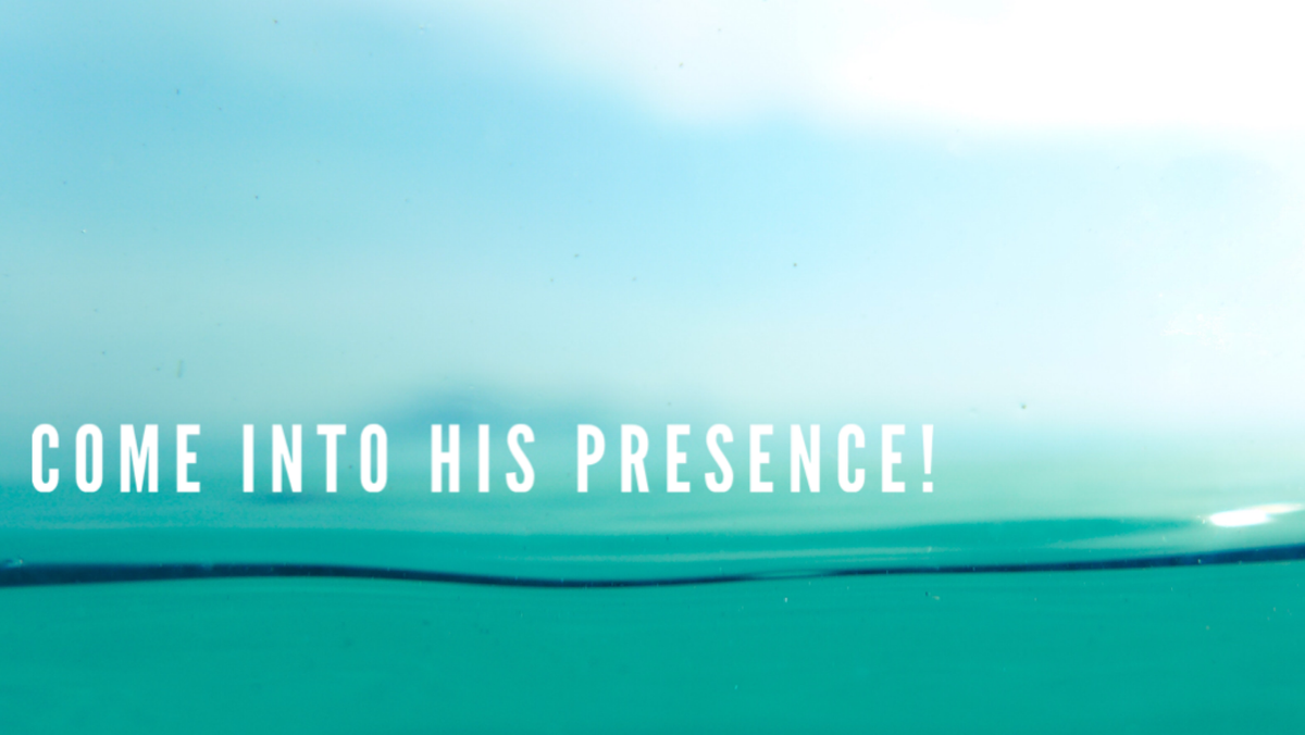 Come into His Presence. Ein etwas anderer Gottesdienst