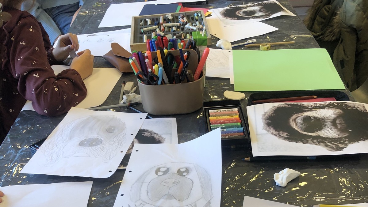 Tegning og fordybelse - fra 9 år til 100 +