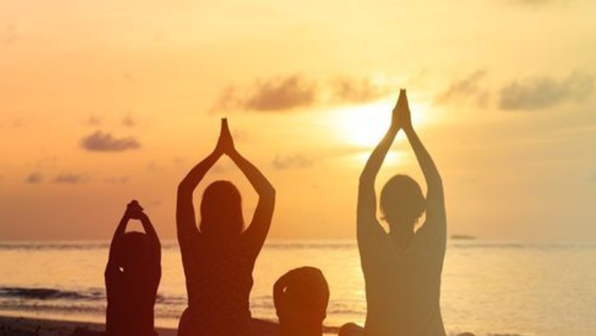 Familie yogadag